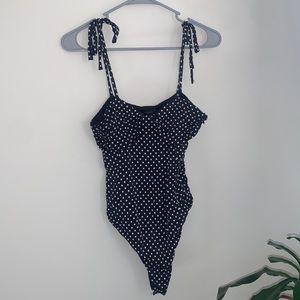 Polka dot ZARA bodysuit